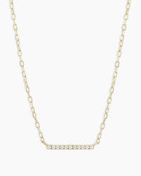Thumbnail for Diamond Bar Necklace