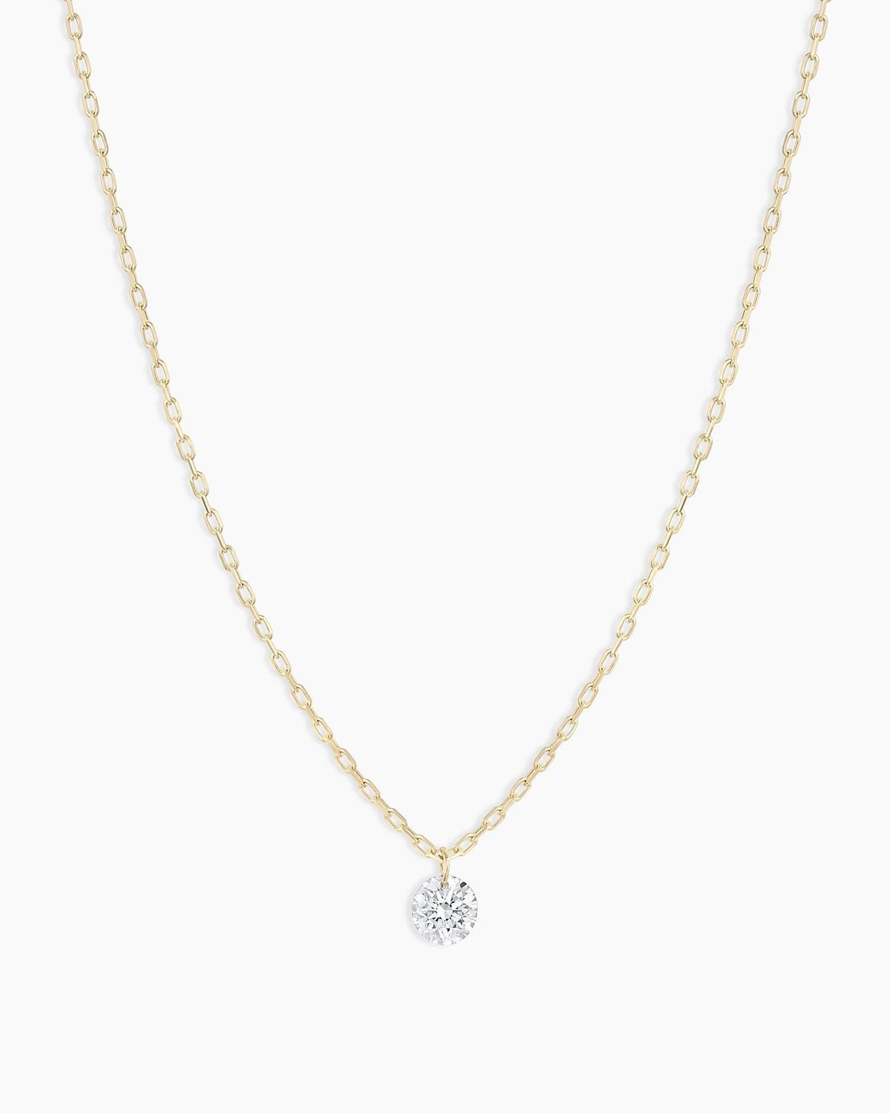 Floating Diamond Necklace