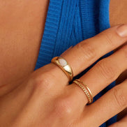 14k Gold Opal Lou Ring