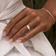 14k Gold Opal Lou Ring