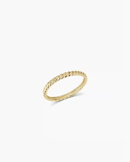 14k Gold Crew Helium Ring