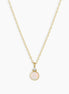 14k Gold Birthstone Necklace