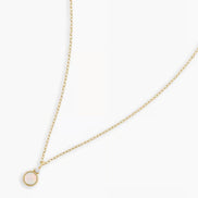 14k Gold Birthstone Necklace