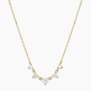 Elle Diamond Row Necklace