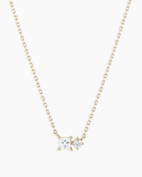 Thumbnail for Diamond and White Sapphire Necklace