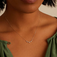 Elle Diamond Row Necklace