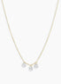 Trio Floating Diamond Necklace