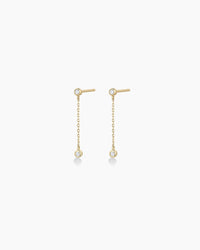 Thumbnail for Classic Diamond Drop Earrings