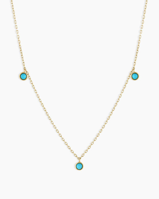 Classic Turquoise Trio Necklace