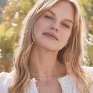 Diamond Palm Necklace