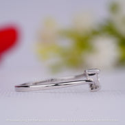 Heart Brilliant Cut Lab Grown Diamond Ring