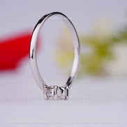 Heart Brilliant Cut Lab Grown Diamond Ring