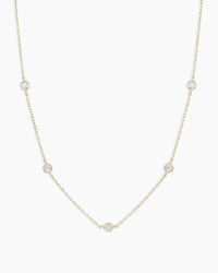 Thumbnail for Classic Five Diamond Necklace