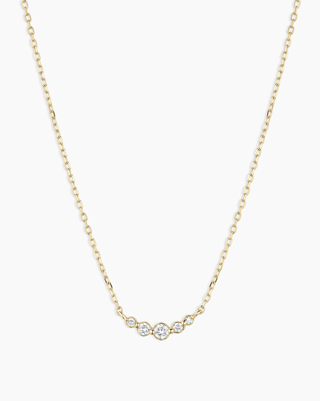 Elle Diamond Cluster Necklace